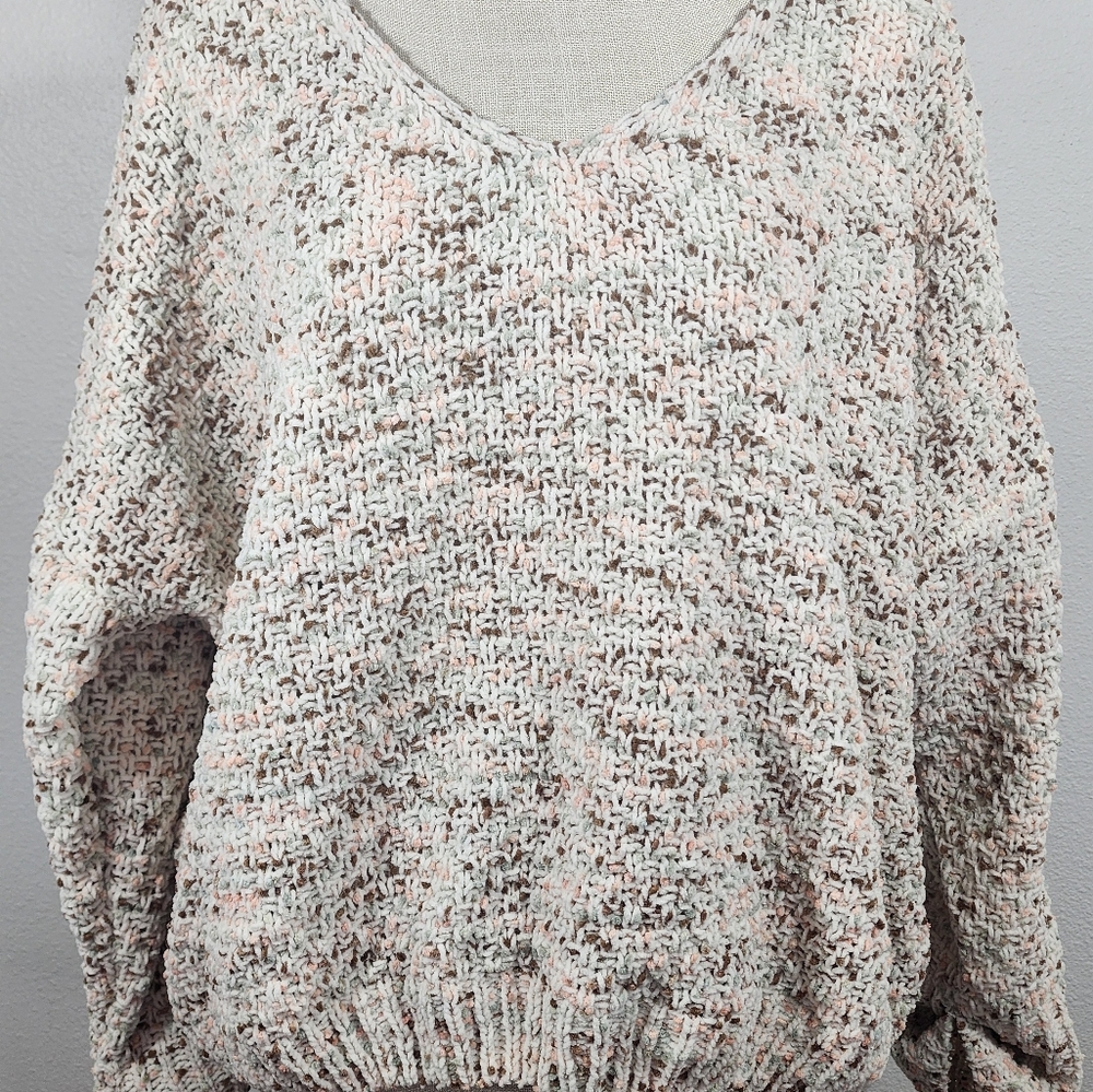 Oversize knit sweater